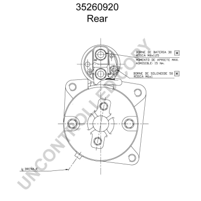 35260920 PRESTOLITE ELECTRIC Стартер (фото 4)