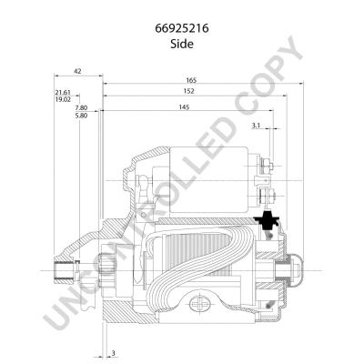 66925216 PRESTOLITE ELECTRIC Стартер (фото 4)