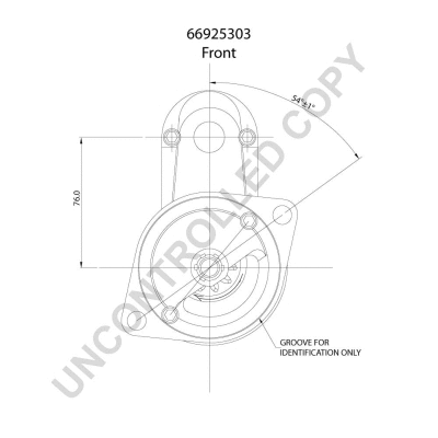 66925303 PRESTOLITE ELECTRIC Стартер (фото 2)