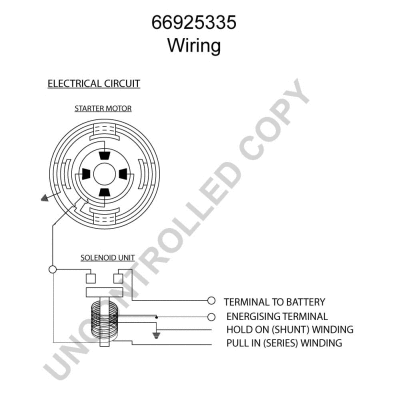 66925335 PRESTOLITE ELECTRIC Стартер (фото 9)