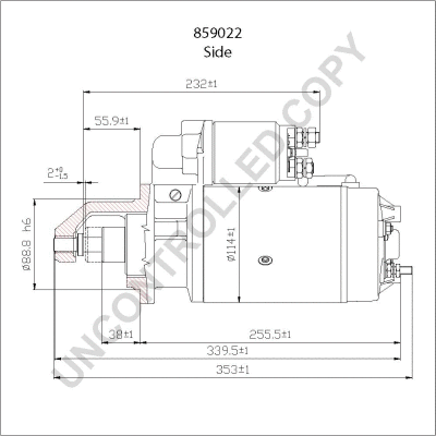 859022 PRESTOLITE ELECTRIC Стартер (фото 4)