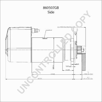 860507GB PRESTOLITE ELECTRIC Стартер (фото 2)