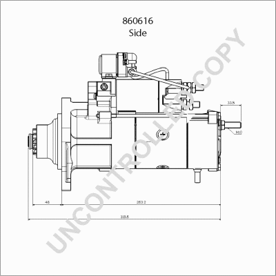 860616 PRESTOLITE ELECTRIC Стартер (фото 4)