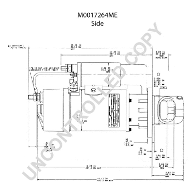 M0017264ME PRESTOLITE ELECTRIC Стартер (фото 4)