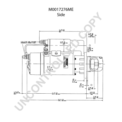 M0017276ME PRESTOLITE ELECTRIC Стартер (фото 4)