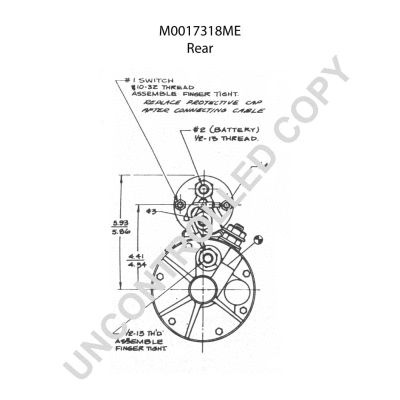 M0017318ME PRESTOLITE ELECTRIC Стартер (фото 3)