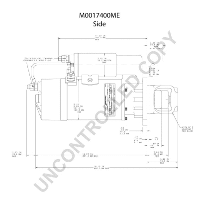 M0017400ME PRESTOLITE ELECTRIC Стартер (фото 5)