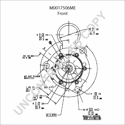 M0017506ME PRESTOLITE ELECTRIC Стартер (фото 2)