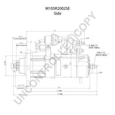 M105R2002SE PRESTOLITE ELECTRIC Стартер (фото 5)