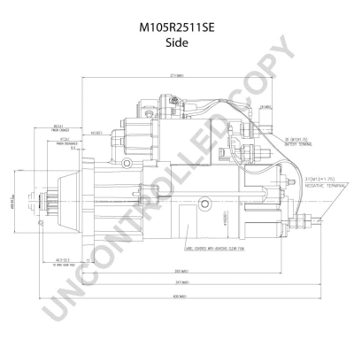 M105R2511SE PRESTOLITE ELECTRIC Стартер (фото 5)