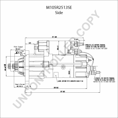 M105R2513SE PRESTOLITE ELECTRIC Стартер (фото 5)