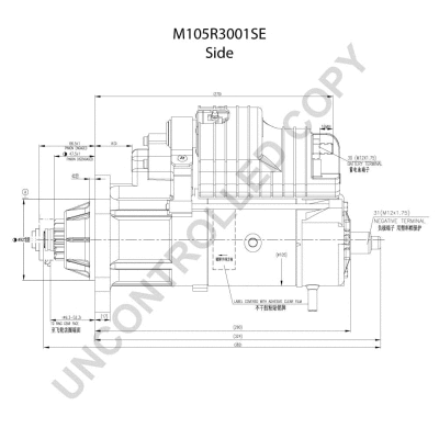 M105R3001SE PRESTOLITE ELECTRIC Стартер (фото 4)