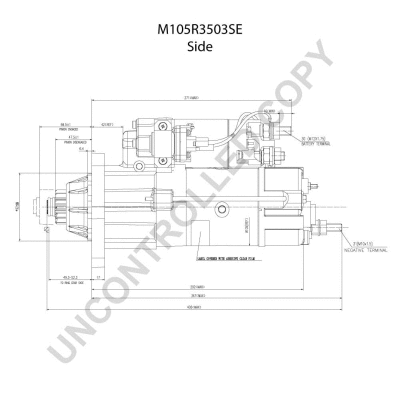 M105R3503SE PRESTOLITE ELECTRIC Стартер (фото 4)