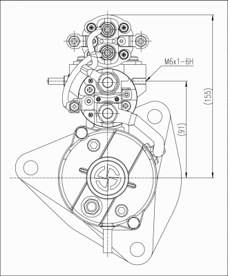 M90R3540SE PRESTOLITE ELECTRIC Стартер (фото 2)