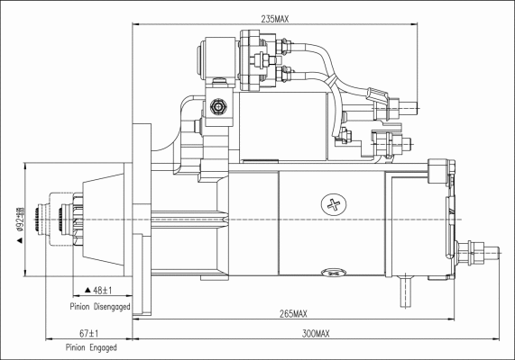 M90R3540SE PRESTOLITE ELECTRIC Стартер (фото 3)