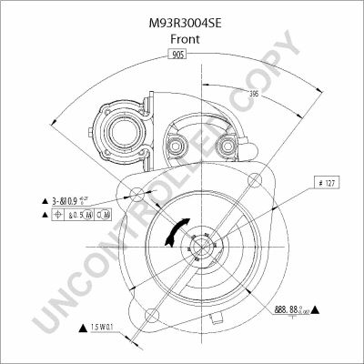 M93R3004SE PRESTOLITE ELECTRIC Стартер (фото 2)