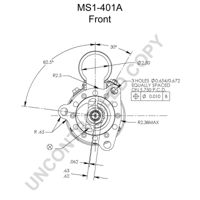 MS1-401A PRESTOLITE ELECTRIC Стартер (фото 3)