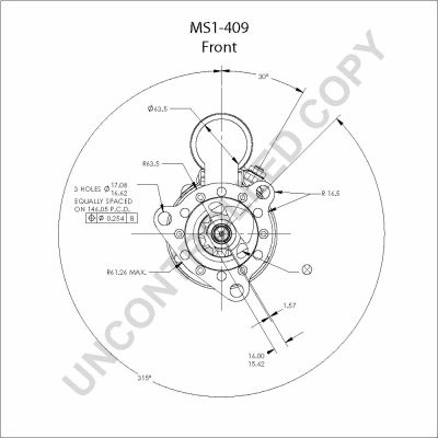 MS1-409A PRESTOLITE ELECTRIC Стартер (фото 1)