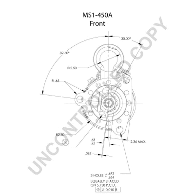 MS1-450A PRESTOLITE ELECTRIC Стартер (фото 2)