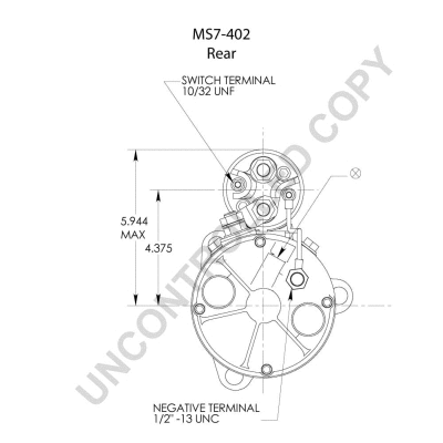 MS7-402 PRESTOLITE ELECTRIC Стартер (фото 3)