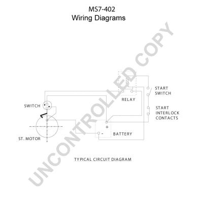 MS7-402 PRESTOLITE ELECTRIC Стартер (фото 5)