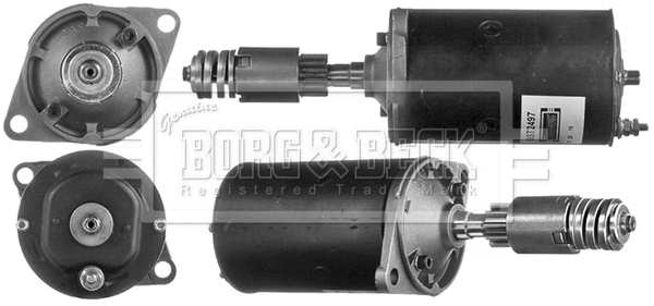 BST2497 BORG & BECK Стартер (фото 1)