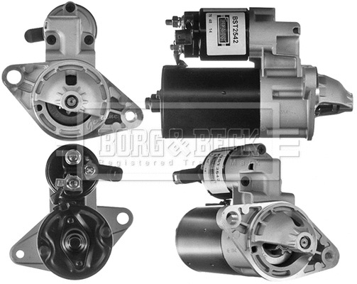 BST2542 BORG & BECK Стартер (фото 1)