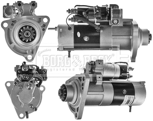 BST32066 BORG & BECK Стартер (фото 1)