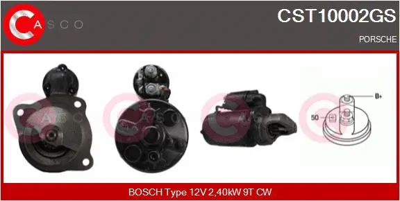 CST10002GS CASCO Стартер (фото 1)