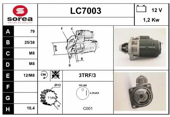 LC7003 SERA Стартер (фото 1)