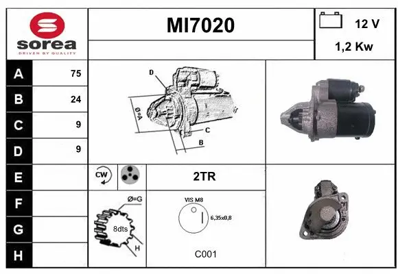 MI7020 SERA Стартер (фото 1)