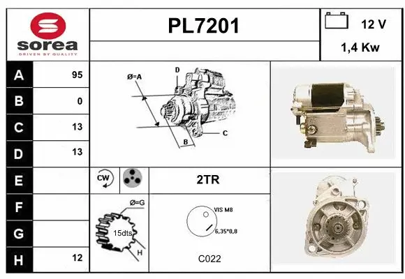 PL7201 SERA Стартер (фото 1)