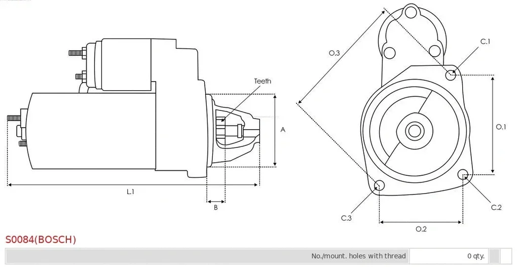 S0084(BOSCH) AS-PL Стартер (фото 5)