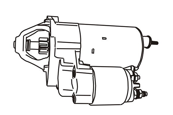 351979 WXQP Стартер (фото 1)