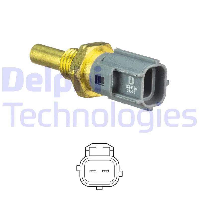 TS10506 DELPHI Датчик, температура охлаждающей жидкости (фото 1)