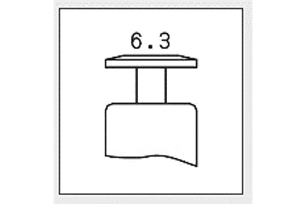 ECT-3501 KAVO PARTS Датчик, температура охлаждающей жидкости (фото 1)