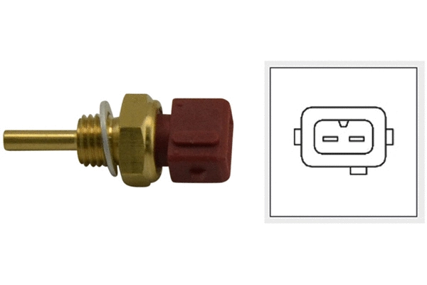 ECT-6514 KAVO PARTS Датчик, температура охлаждающей жидкости (фото 1)