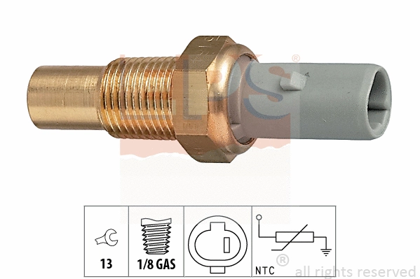 1.830.184 EPS Датчик, температура охлаждающей жидкости (фото 1)