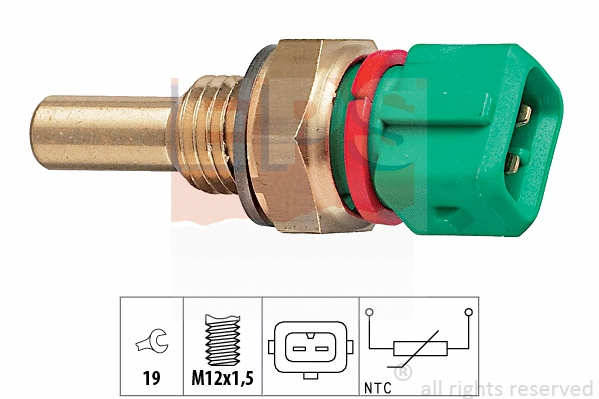 1.830.243 EPS Датчик, температура охлаждающей жидкости (фото 1)