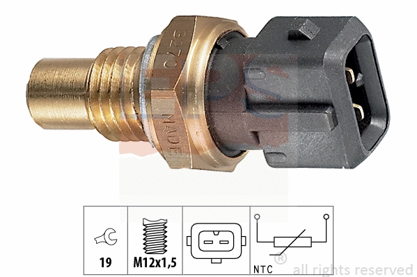 1.830.270 EPS Датчик, температура охлаждающей жидкости (фото 1)