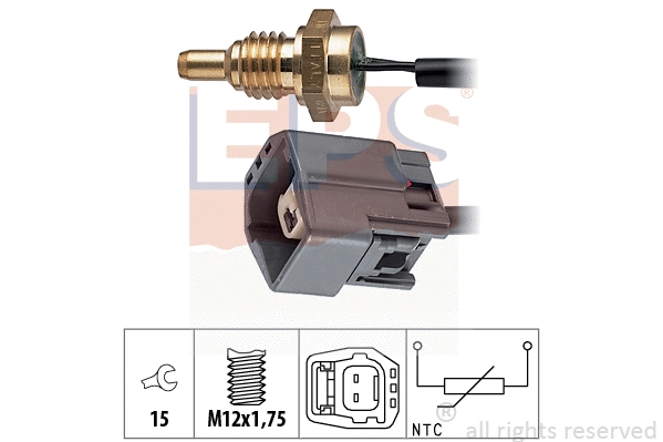 1.830.295 EPS Датчик, температура охлаждающей жидкости (фото 1)