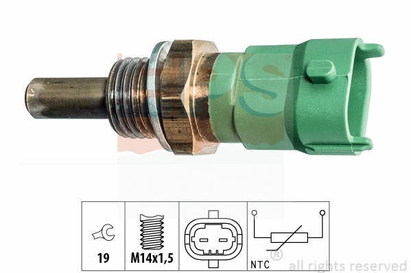 1.830.394 EPS Датчик, температура охлаждающей жидкости (фото 1)