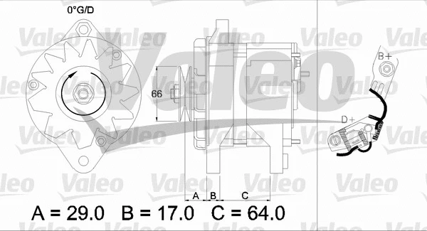 436112 VALEO Генератор (фото 1)