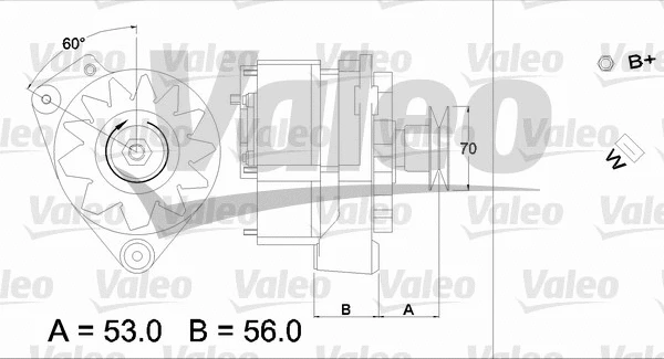 436192 VALEO Генератор (фото 1)