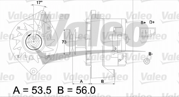 436215 VALEO Генератор (фото 1)