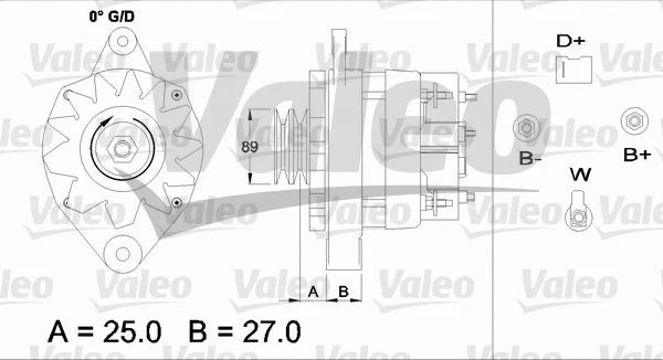 436716 VALEO Генератор (фото 1)