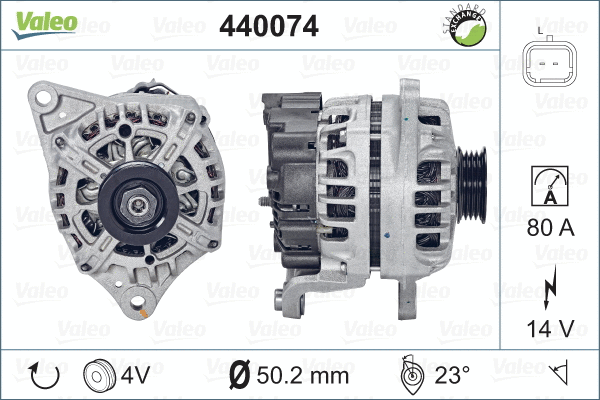 440074 VALEO Генератор (фото 4)