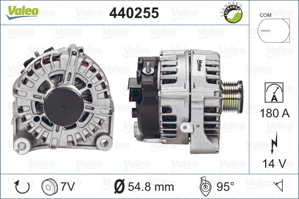 440255 VALEO Генератор (фото 4)