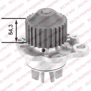 WP1866 DELPHI Водяной насос (помпа) (фото 1)