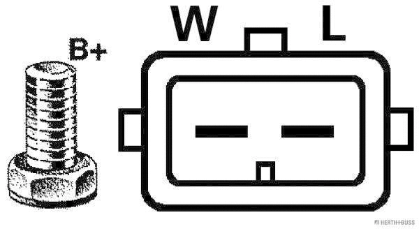 J5118035 HERTH+BUSS Генератор (фото 4)